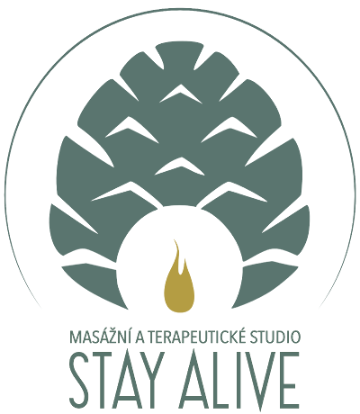 logo masážní a terapeutické studio Stay Alive